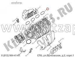 Прокладка впускного коллектора Geely Atlas 2029005500